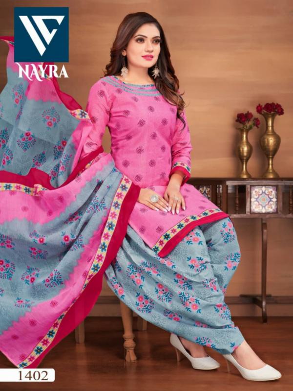 Nayra 14 Indo Printed Patiyala Dress Material Collection